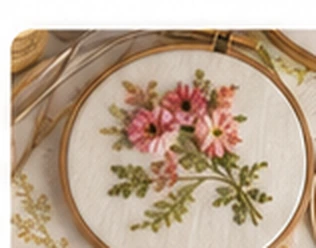 Bordado floral